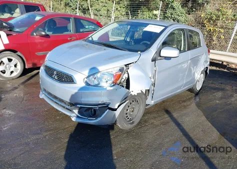 2020 Mitsubishi Mirage Es/Se из США, поврежденный, VIN ML32A3HJ8LH001670